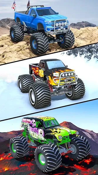 Rock Crawling: Racing Games 3D (Роккраулинг) [МОД: Бесконечные деньги, Монеты и Мега MOD] Screenshot 3