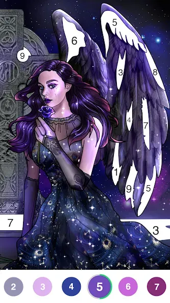Tap Color® Color by number (Тап Колор) [МОД: Много монет, Открытые уровни и Мега MOD] Screenshot 2