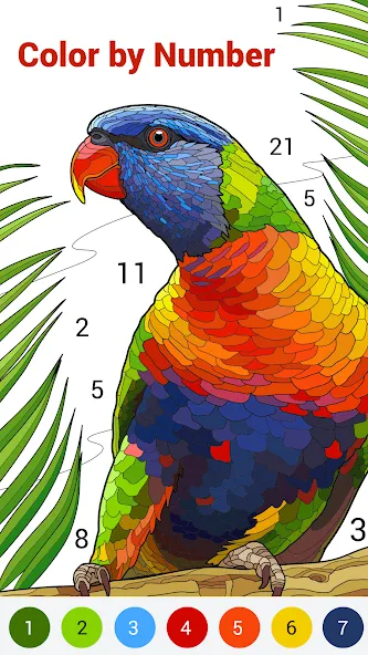 Happy Color®: Coloring Book (Хэппи Колор) [МОД: Деньги, Монеты и Меню MOD] Screenshot 1