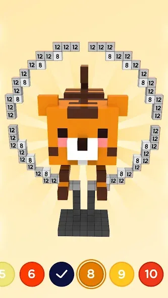 Pixel.ly 3D [МОД: Меню, Бесконечные монеты и Открытые уровни] Screenshot 4