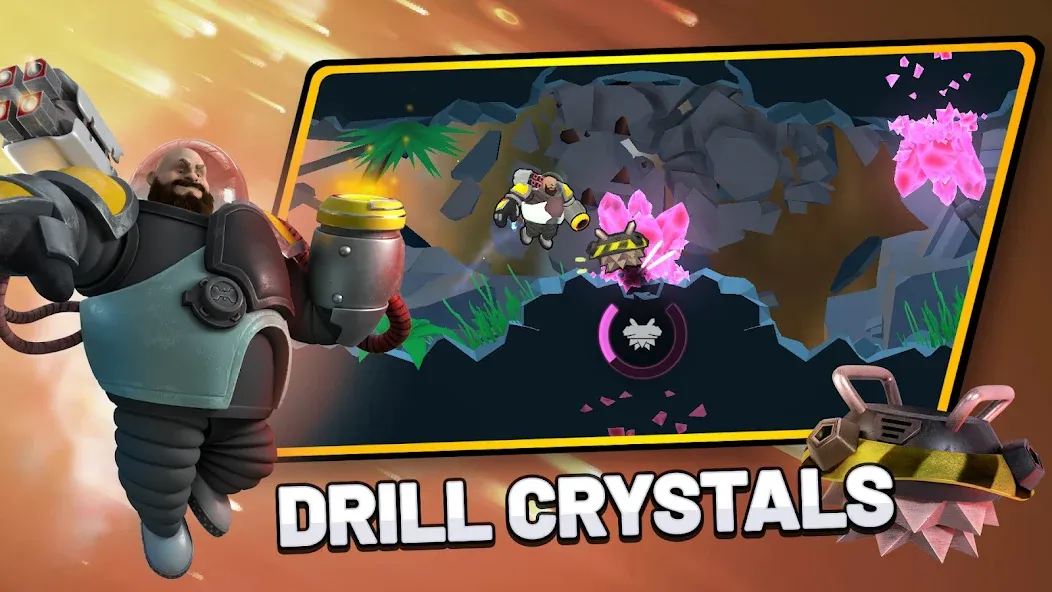 Drill Wars (Дрилл Ворс) [МОД: Бесконечные деньги, Монеты и Мега MOD] Screenshot 2