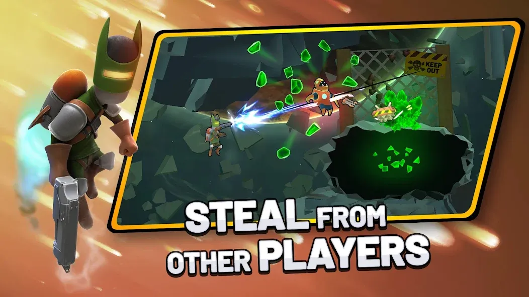 Drill Wars (Дрилл Ворс) [МОД: Бесконечные деньги, Монеты и Мега MOD] Screenshot 3