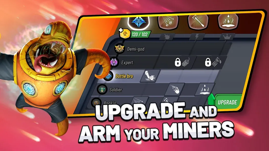Drill Wars (Дрилл Ворс) [МОД: Бесконечные деньги, Монеты и Мега MOD] Screenshot 5