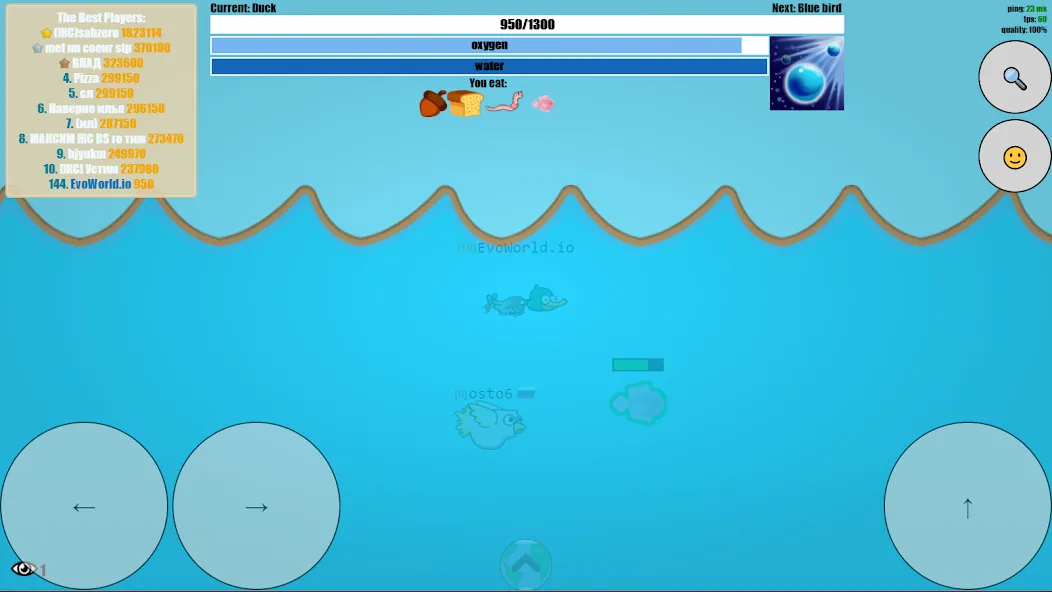 EvoWorld.io [МОД: Деньги, Монеты и Меню MOD] Screenshot 3