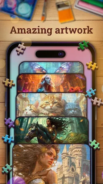 Jigsaw puzzles 2: Puzzle game [МОД: Бесконечные деньги, Монеты и Мега MOD] Screenshot 2