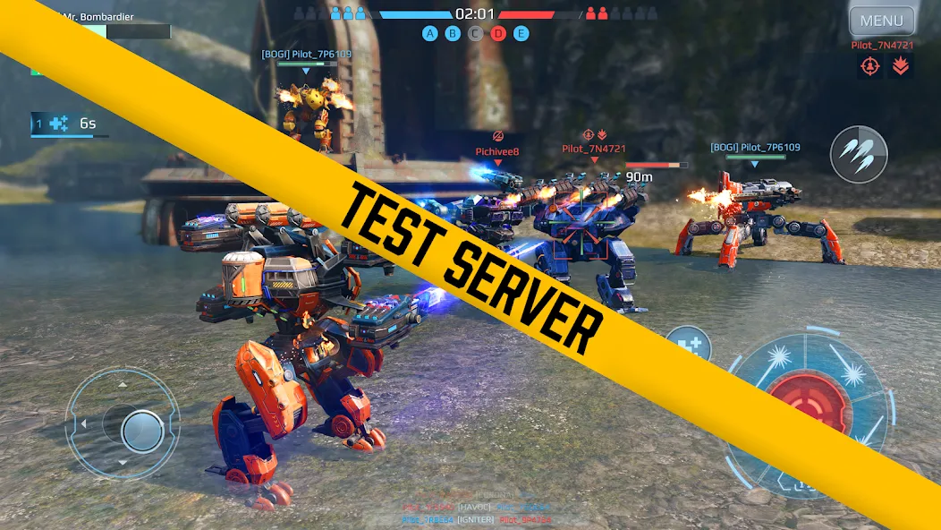 WR Test (Русский текст ВР Тест) [МОД: Много монет, Открытые уровни и Мега MOD] Screenshot 2