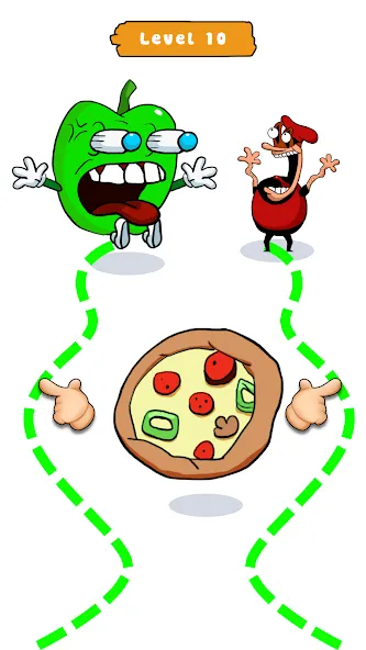 Pizza Rush Race: Fighting Boss (Пицца Раш Рейс) [МОД: Меню, Бесконечные монеты и Открытые уровни] Screenshot 3