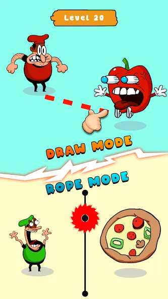 Pizza Rush Race: Fighting Boss (Пицца Раш Рейс) [МОД: Меню, Бесконечные монеты и Открытые уровни] Screenshot 5