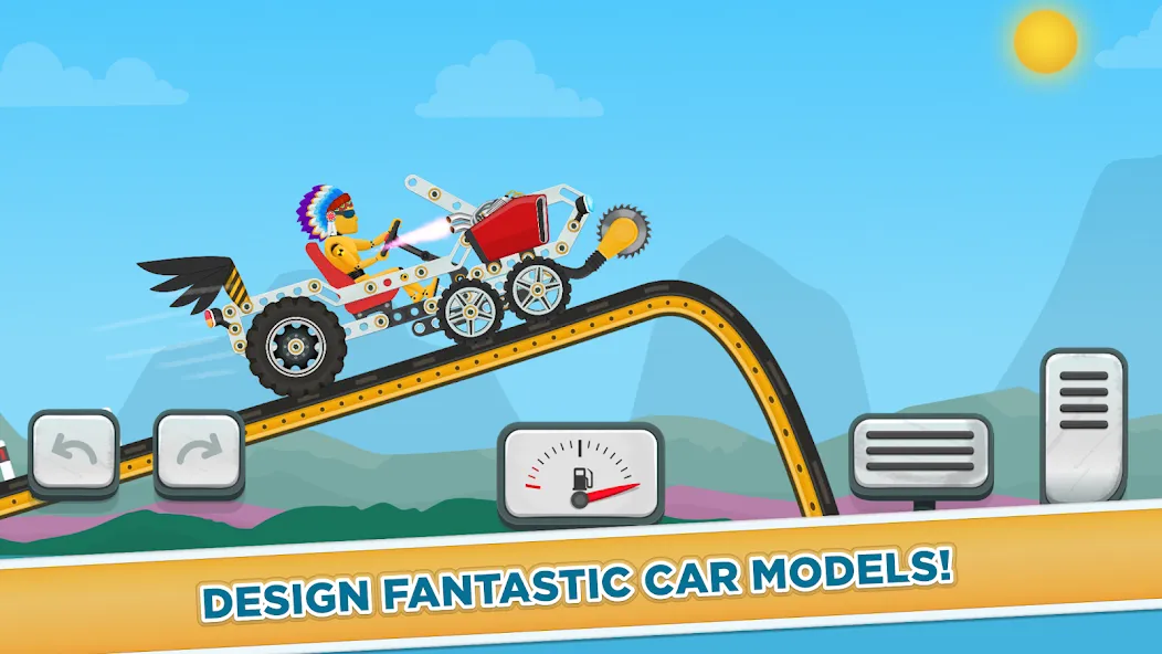 Car Builder & Racing for Kids [МОД: Много монет, Открытые уровни и Мега MOD] Screenshot 1