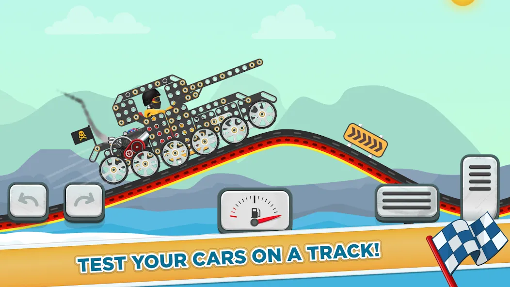 Car Builder & Racing for Kids [МОД: Много монет, Открытые уровни и Мега MOD] Screenshot 3