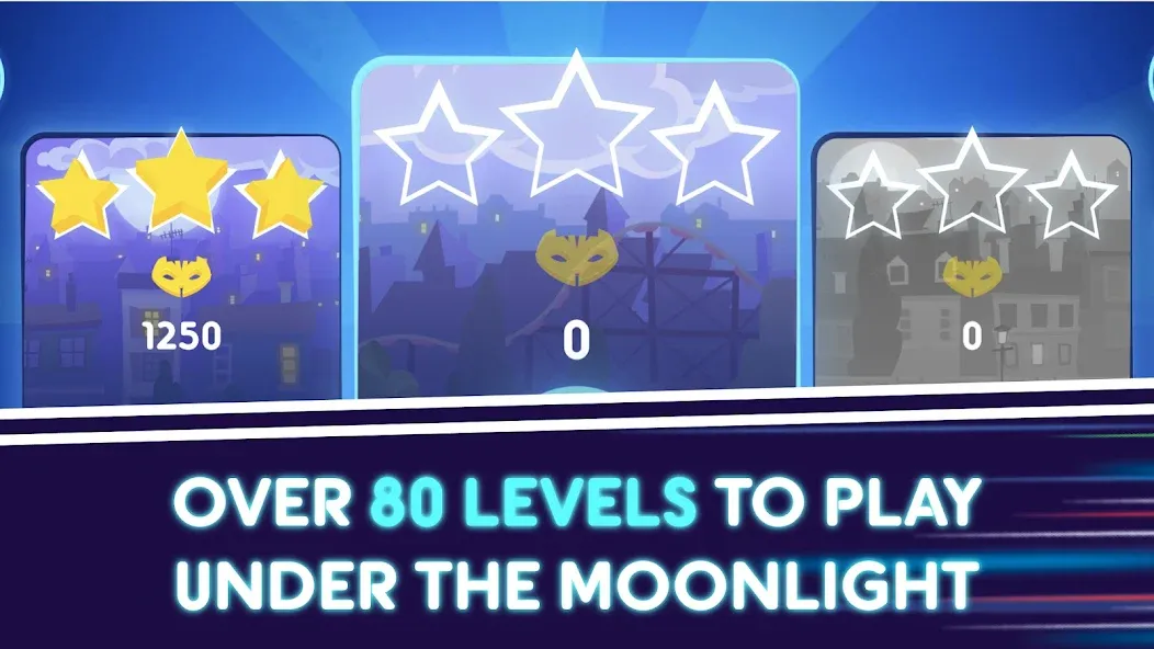 PJ Masks™: Moonlight Heroes [МОД: Бесконечные деньги, Монеты и Мега MOD] Screenshot 1