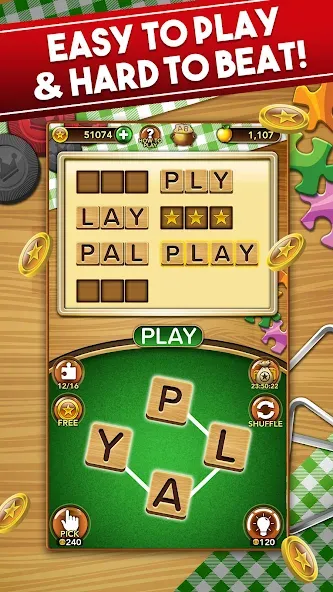 Word Collect - Word Games Fun (Ворд Коллект) [МОД: Бесконечные деньги, Монеты и Мега MOD] Screenshot 5