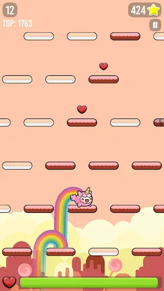 Happy Hop: Kawaii Jump (Хэппи Хоп) [МОД: Все открыто, Дополнительные деньги и Меню MOD] Screenshot 2