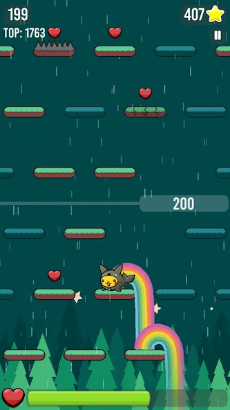 Happy Hop: Kawaii Jump (Хэппи Хоп) [МОД: Все открыто, Дополнительные деньги и Меню MOD] Screenshot 3
