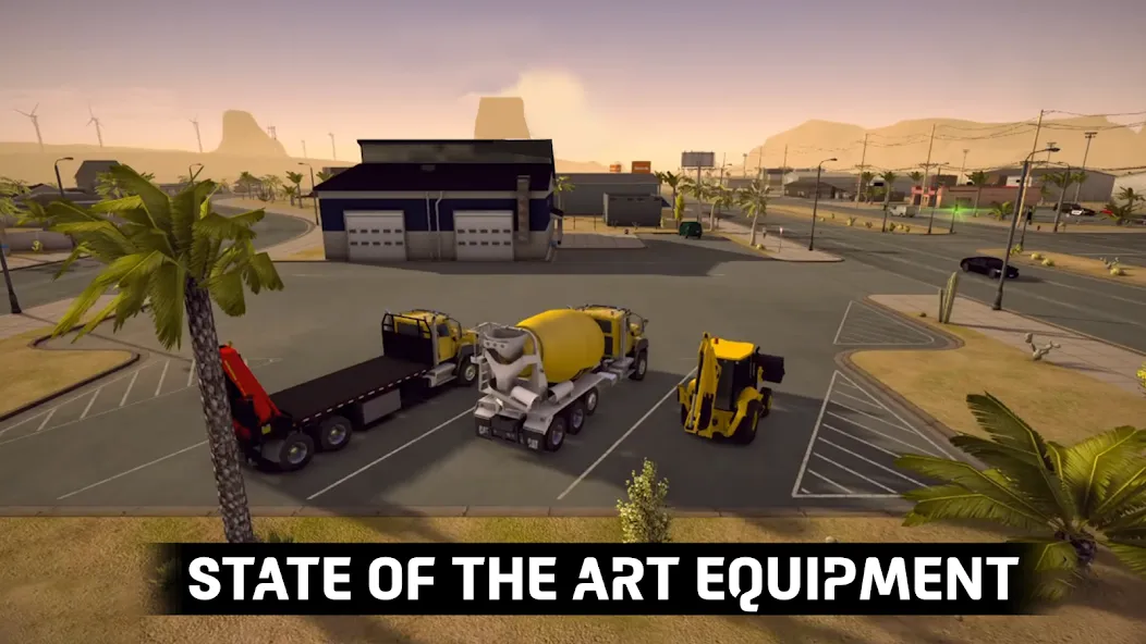 Construction City Simulator (Конструкция Сити Симулятор) [МОД: Меню, Бесконечные монеты и Открытые уровни] Screenshot 5