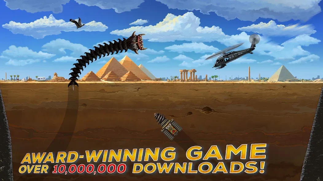 Death Worm™ (Дэт Уорм) [МОД: Много монет, Открытые уровни и Мега MOD] Screenshot 1