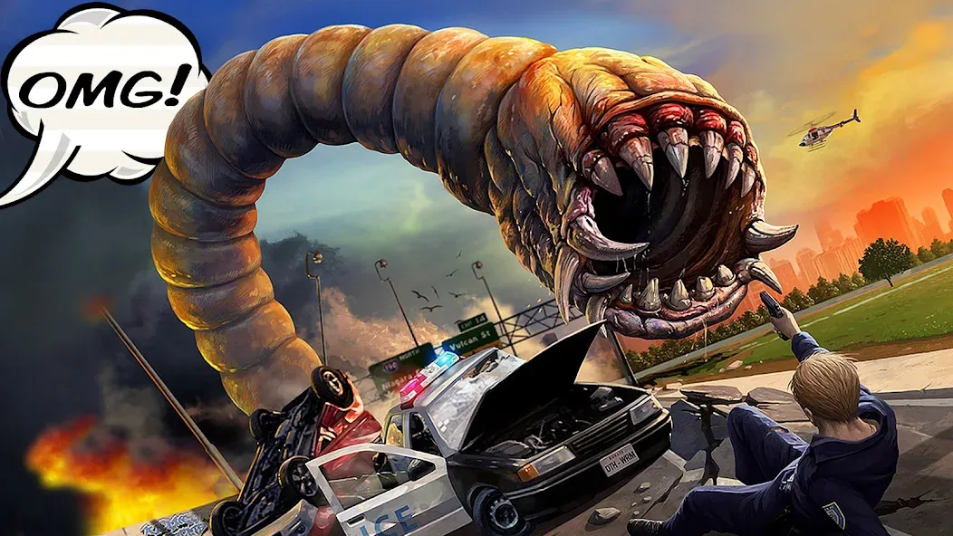 Death Worm™ (Дэт Уорм) [МОД: Много монет, Открытые уровни и Мега MOD] Screenshot 5