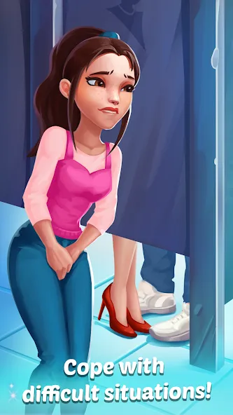 Family Town: Match-3 Makeover (Фэмили Таун) [МОД: Деньги, Монеты и Меню MOD] Screenshot 3