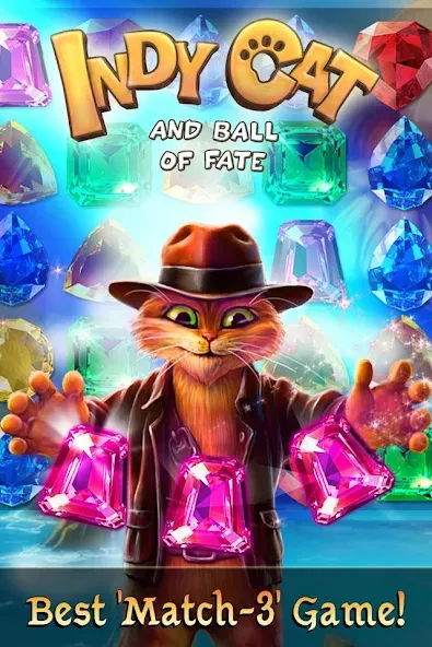 Indy Cat for VK [МОД: Много денег, Монет и Все открыто] Screenshot 1