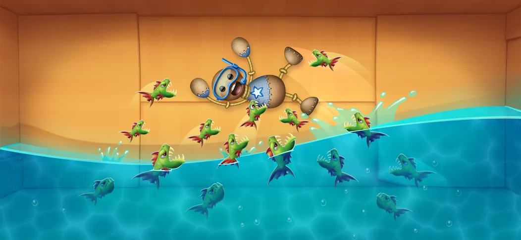Kick the Buddy－Fun Action Game (Кик зэ Бадди) [МОД: Много денег, Монет и Все открыто] Screenshot 2