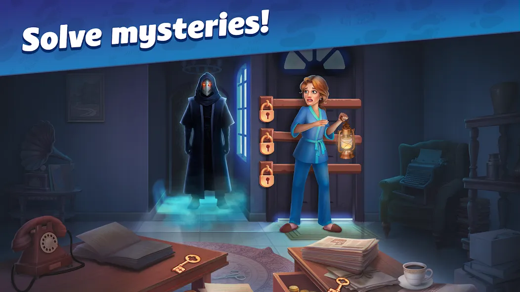 Mystery Matters (Мистери Маттерс) [МОД: Много денег, Монет и Все открыто] Screenshot 2