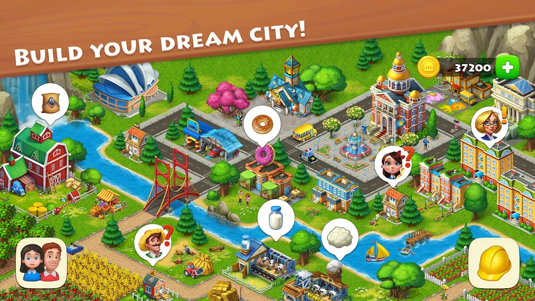 Township (Тауншип) [МОД: Меню, Бесконечные монеты и Открытые уровни] Screenshot 5