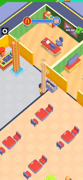 My Burger Shop: Burger Games (Май Бургер Шоп Игры) [МОД: Меню, Бесконечные монеты и Открытые уровни] Screenshot 5