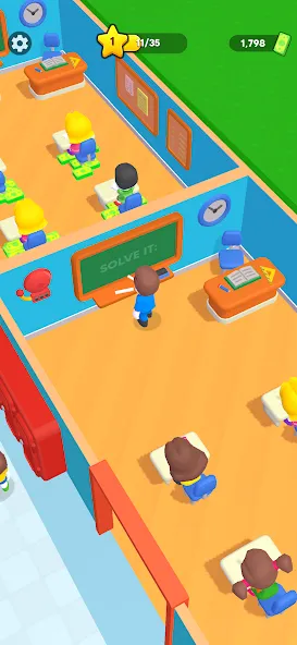 My Dream School Tycoon Games (Мои игры владения школой мечты) [МОД: Много денег, Монет и Все открыто] Screenshot 1