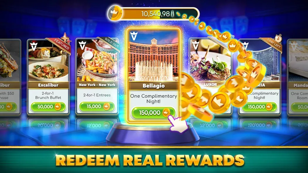 myVEGAS Slots: Casino Slots (майВЕГАС Слотс) [МОД: Все открыто, Дополнительные деньги и Меню MOD] Screenshot 2