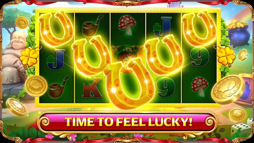 Caesars Slots: Casino Games (Сизарс Слотс) [МОД: Деньги, Монеты и Меню MOD] Screenshot 1