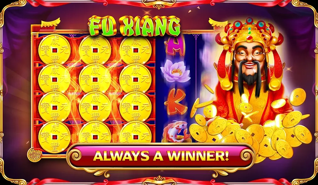 Caesars Slots: Casino Games (Сизарс Слотс) [МОД: Деньги, Монеты и Меню MOD] Screenshot 2