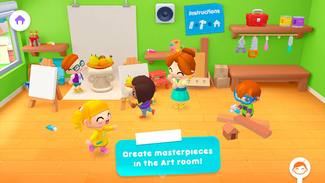 Sunny School Stories (Санны Скул Сториз) [МОД: Меню, Бесконечные монеты и Открытые уровни] Screenshot 4