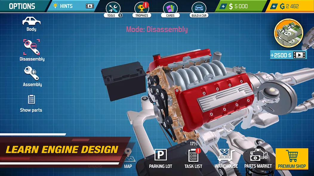 Car Mechanic Simulator 21 (Кар Механик Симулятор 21) [МОД: Бесконечные деньги, Монеты и Мега MOD] Screenshot 1