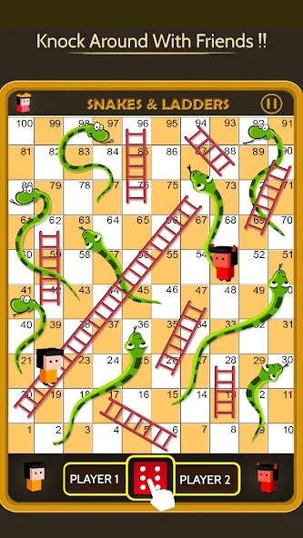 Snakes & Ladders: Online Dice! [МОД: Много денег, Монет и Все открыто] Screenshot 3