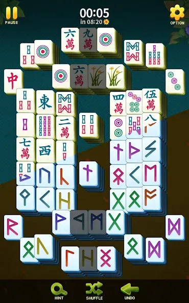 Mahjong Blossom Solitaire [МОД: Много монет, Открытые уровни и Мега MOD] Screenshot 3