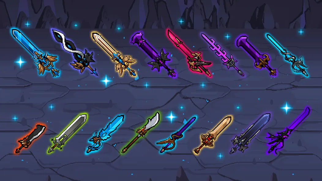 Hero Sword - Idle RPG (Хиро Сворд) [МОД: Много монет, Открытые уровни и Мега MOD] Screenshot 3