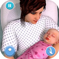 Скачать Pregnant Mother Simulator Game (Симулятор беременной мамы) [МОД: Деньги, Монеты и Меню MOD] | Взлом Pregnant Mother Simulator Game на Андроид