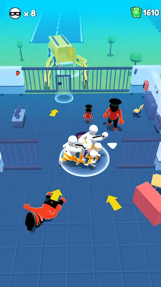 Prison Escape 3D - Jailbreak (Призон Искепе) [МОД: Бесконечные деньги, Монеты и Мега MOD] Screenshot 1