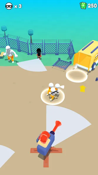 Prison Escape 3D - Jailbreak (Призон Искепе) [МОД: Бесконечные деньги, Монеты и Мега MOD] Screenshot 2