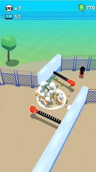 Prison Escape 3D - Jailbreak (Призон Искепе) [МОД: Бесконечные деньги, Монеты и Мега MOD] Screenshot 4