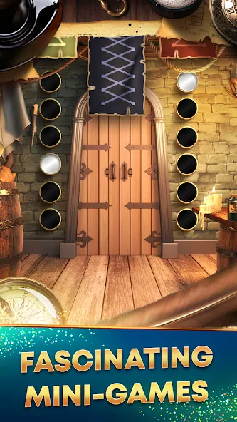 Puzzle 100 Doors - Room escape [МОД: Много монет, Открытые уровни и Мега MOD] Screenshot 2