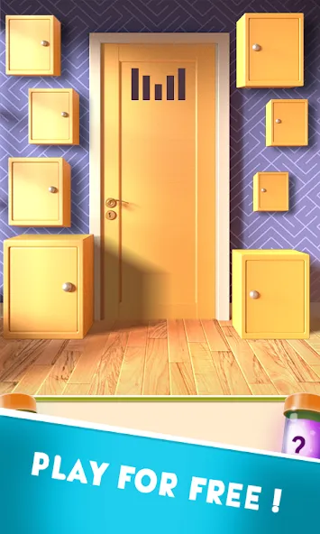 100 Doors Puzzle Box (сто) [МОД: Бесконечные деньги, Монеты и Мега MOD] Screenshot 2