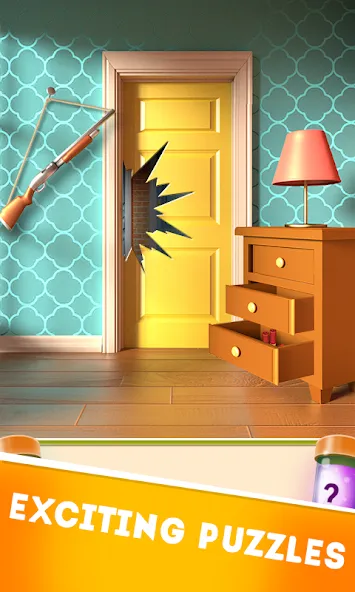 100 Doors Puzzle Box (сто) [МОД: Бесконечные деньги, Монеты и Мега MOD] Screenshot 4