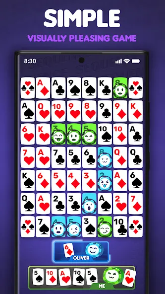 One-Eyed Jack: Card game (Сиквенс) [МОД: Много денег, Монет и Все открыто] Screenshot 3