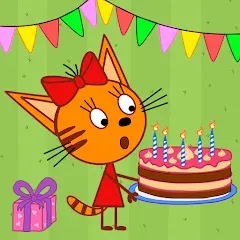 Скачать Kid-E-Cats: Kids birthday [МОД: Много монет, Открытые уровни и Мега MOD] | Взлом Kid-E-Cats: Kids birthday на Андроид