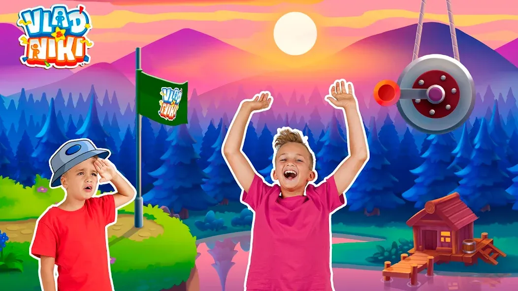 Vlad and Niki: Birthday Party [МОД: Деньги, Монеты и Меню MOD] Screenshot 5