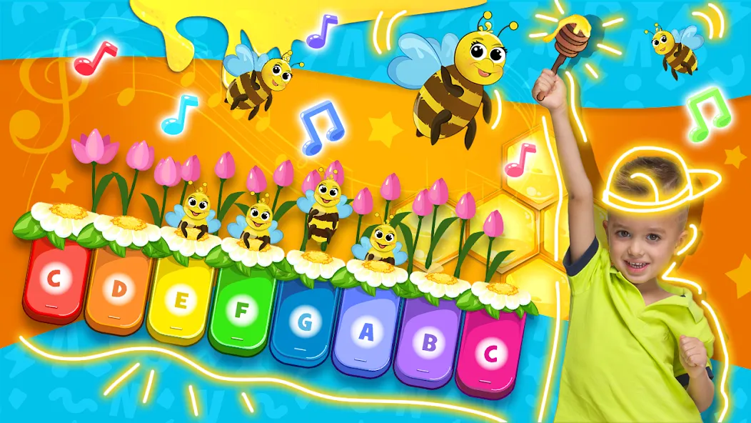 Vlad and Niki: Kids Piano [МОД: Много денег, Монет и Все открыто] Screenshot 1