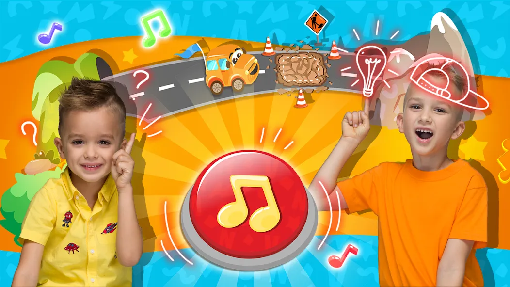Vlad and Niki: Kids Piano [МОД: Много денег, Монет и Все открыто] Screenshot 4