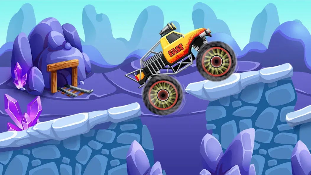 Monster Truck Vlad & Niki [МОД: Все открыто, Дополнительные деньги и Меню MOD] Screenshot 4