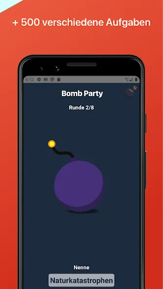 Bomb Party: Das Bombenspiel! (Бомб Пати) [МОД: Много монет, Открытые уровни и Мега MOD] Screenshot 3